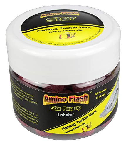 Amino Flash Unisex – Erwachsene 10C7321143C10 FTM Stör Pop up BOILIE 16mm Lobster 7321143 Störboilie, Bunt, Normal von Amino Flash