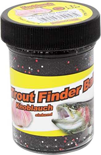 Forellenteig Trout Finder Bait Knoblauch sinkend (schwarz) von Amino Flash