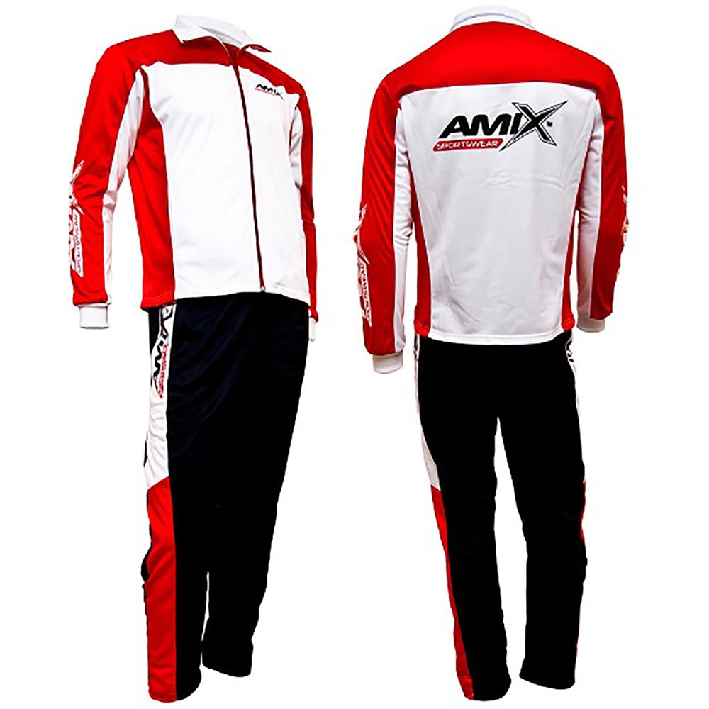 Amix M3 Tracksuit Rot,Weiß,Schwarz 2XL Mann von Amix