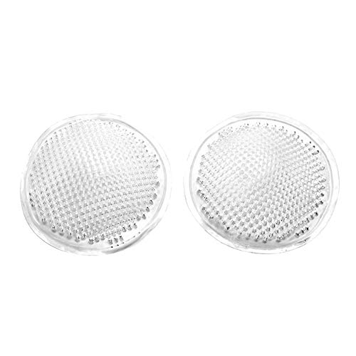 Amorar 1 Paar Bikini Gel Pads Silikon BH Einsätze Push Up Brustvergrößerer BH Insert Pads Push Up Bra Pads Falsche Brüste Transparenz Brust Vergrößerung für BHS, Badeanzüge und Bikinis Reusable von Amorar