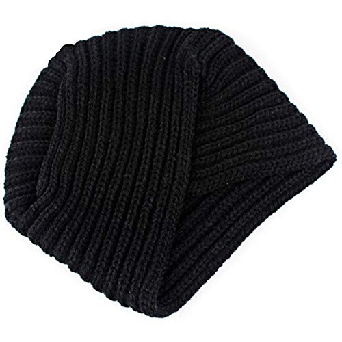 Amorar Damen Wintermütze Beanie Kreuz Twist Wolle Stricken Kopftuch Kopf Wickeln Turban Bandana Jersey Chemo Cancer Cap Haarausfall Stirnband von Amorar