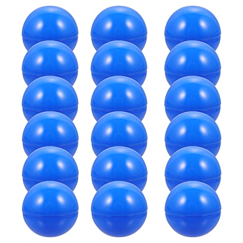 Amosfun 25 Stücke Farbe Bier Ping Pong Bälle Waschbar Kunststoff Tischtennisball Lotterie Farbe Bälle 40mm Durchmesser for Urlaub Abschluss Party Deko (Blau) von Amosfun