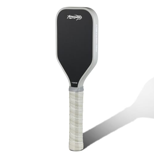 Amoswiz Pickleball Training Paddle, T700 Carbon Fiber Pickleball Practice Paddle, 16MM Sweet Spot Pickle Ball Racket Training Equipment, Gift for Men & Women von Amoswiz