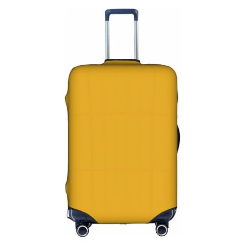 Amrole Gepäckabdeckung, Kofferabdeckung, Protektoren, Gepäckschutz, passend für 45,7 - 76,2 cm Gepäck, roter Panda, senfgelb, L von Amrole