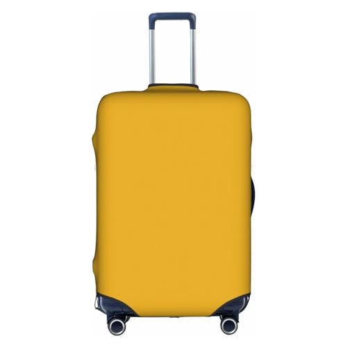 Gepäckabdeckung, Kofferabdeckung, Protektoren, Gepäckschutz, passend für 45,7 - 76,2 cm große Gepäck, Ozean, Tier, Seekuh, senfgelb, XL von Amrole