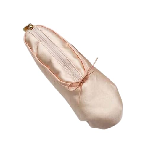 Make-up-Tasche in Form eines Ballettschuhs, vielseitige Kosmetik-Aufbewahrungstaschen, Federmäppchen, Aufbewahrungsetui, Geschenk für Ballett-Liebhaber, kreative Make-up-Tasche von Amsixo