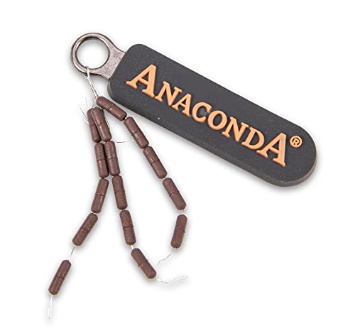 ANACONDA Rig Weights 3,1mm Brown 15pcs Vorfach-Gewichte Karpfenangeln von Anaconda