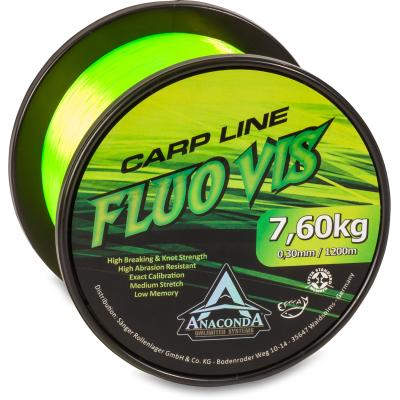 Anaconda Fluovis Carp Line 1.200m/ 0,28mm von Anaconda