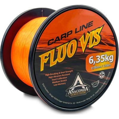 Anaconda Fluovis Orange Carp Line 1.200m/0,30mm von Anaconda