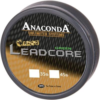 Anaconda Unisex – Erwachsene 10C4039507160111C10 Camou Leadcore (10m), Tragkraft:45lbsFarbe:Camou Green, Bunt, Normal von Sensitec