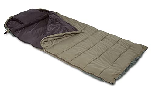 Anaconda Unisex – Erwachsene Schlafsack NW III, Schwarz Beige, XXL-Maße: 230 x 105 x 10,5cm von Sänger