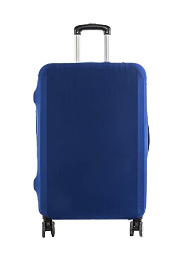 Anawakia Elastisch Einfarbig Kofferhülle Koffer Abdeckung Schutzhülle Kofferschutzhülle Kofferbezug Luggage Gepäck Cover (Blau,L 25-28 Zoll) von Anawakia