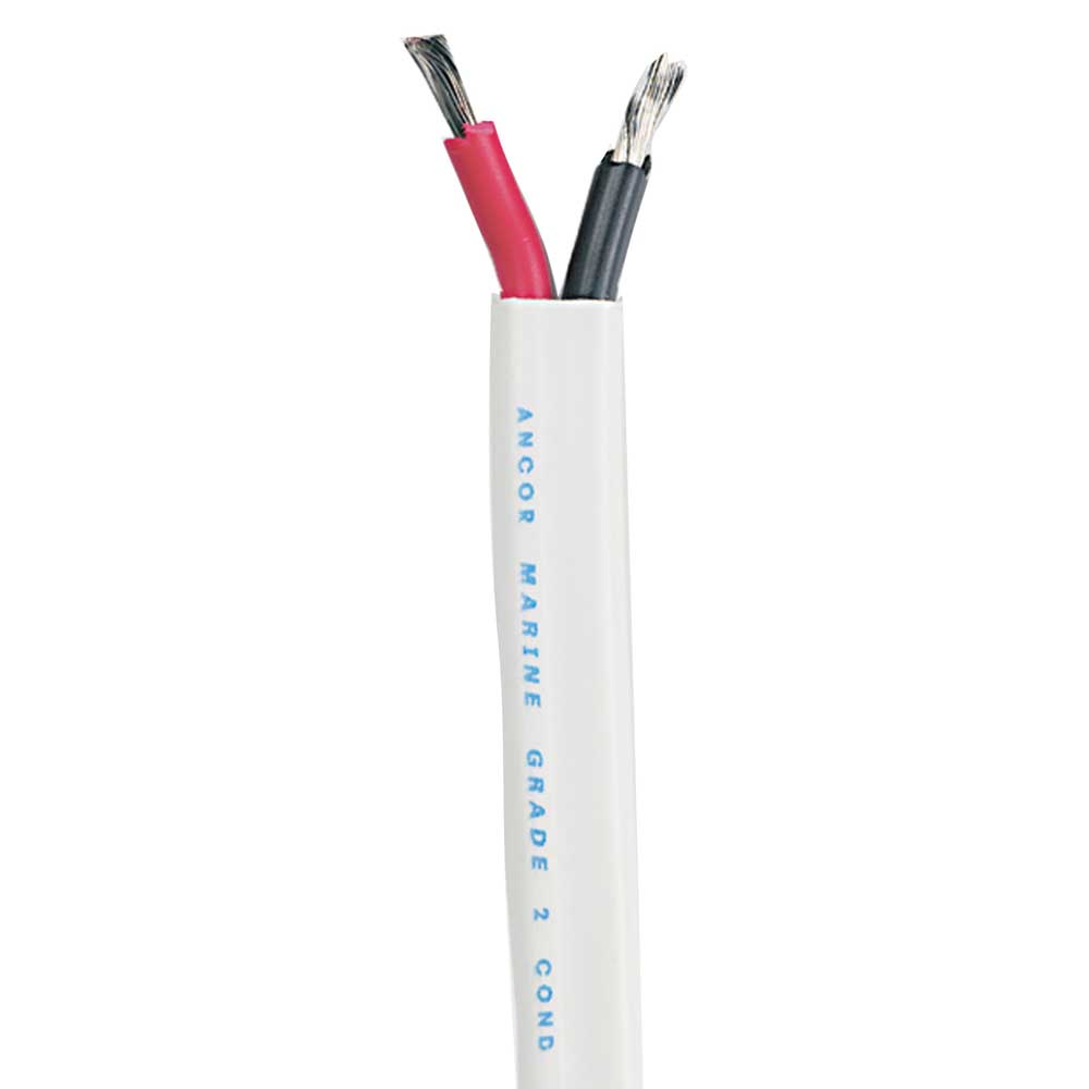 Ancor Duplex Flat Cable 30.5 M Weiß 0.83 mm2 von Ancor