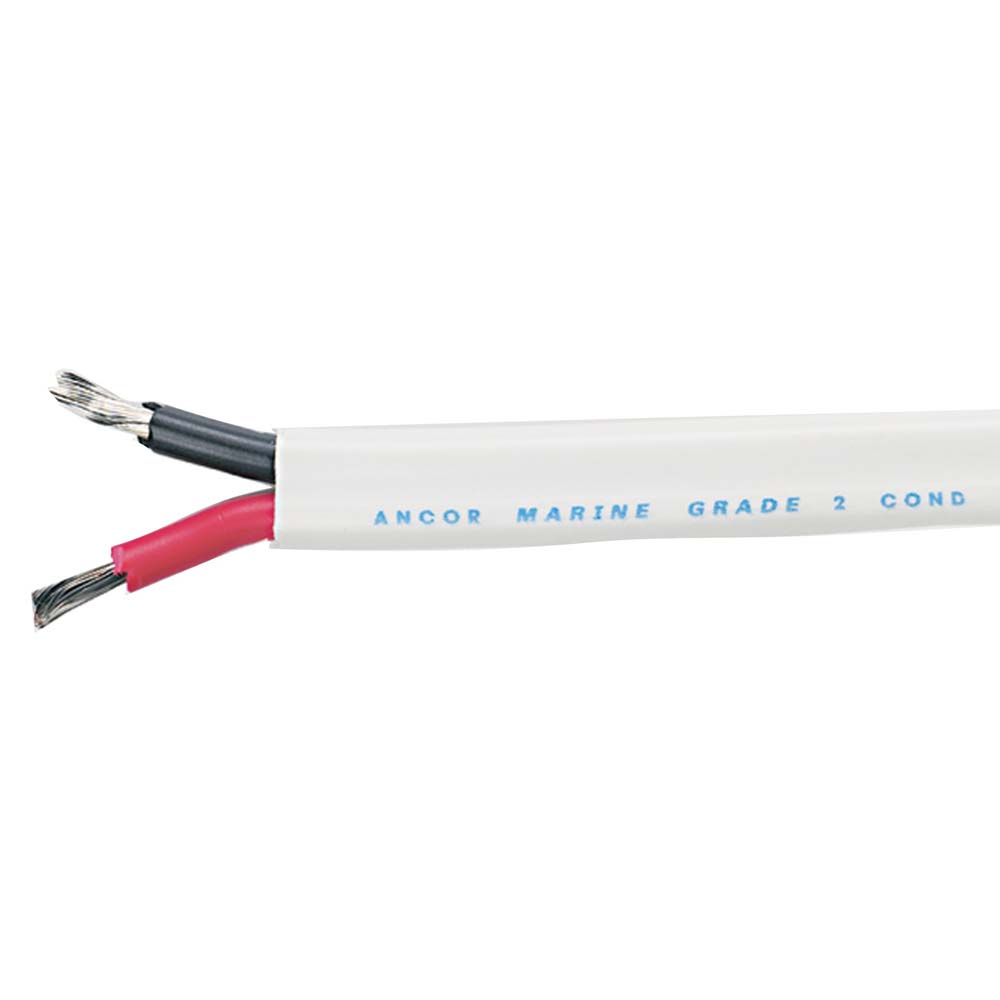Ancor Duplex Flat Cable 76.2 M Weiß 0.83 mm2 von Ancor