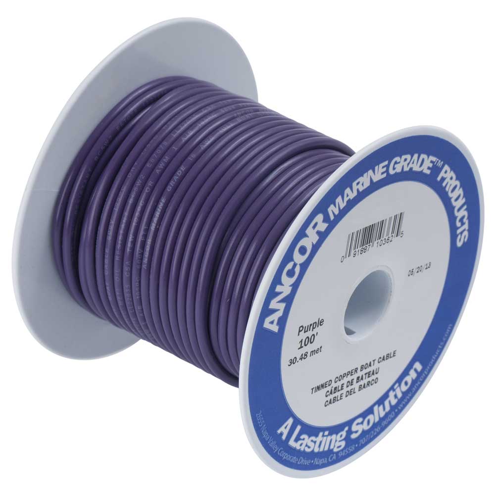 Ancor Primary Wire 30.5 M Cable Lila 2.08 mm2 von Ancor