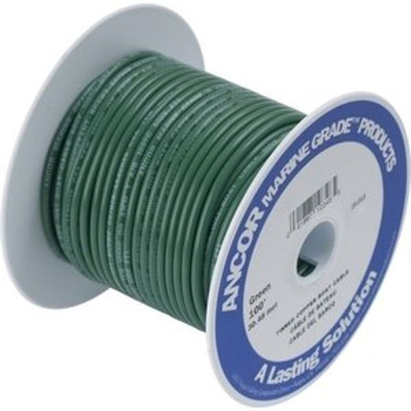 Ancor Tinned Copper Wire 18 Awg/0.8 Mm2 Grün 152 m von Ancor
