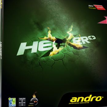 Andro Hexer Plus, einen Zusatz an Power und Präzision von Andro