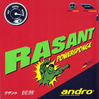 Andro Rasant Powersponge - Tischtennis Belag von Andro
