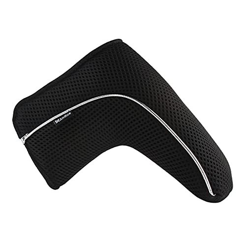 Andux Gittergewebe Putter-Abdeckung Golf Blade Putter-Kopfabdeckung MT/TG15 Schwarz von Andux