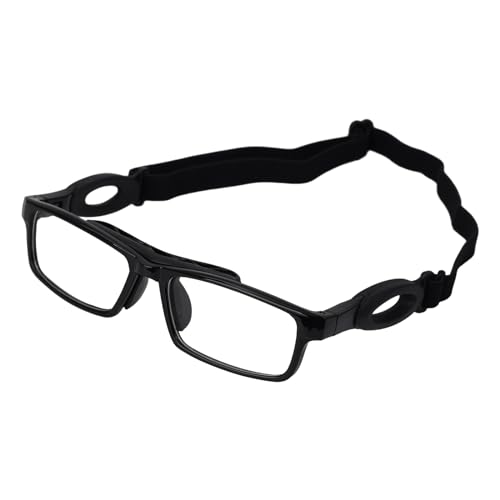 Andux Schutzbrille für Basketball-Fußball-Sportarten LQYJ-05 (Schwarz) von Andux