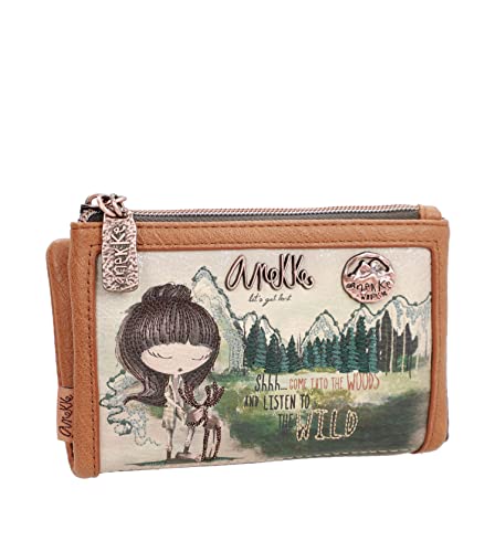 Anekke Wallet M soft with flap, kombi(theforest), Gr. - von Anekke