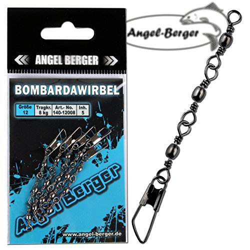 Angel-Berger Dreifach Bombardawirbel Sbirulinowirbel 5 Stück Wirbel (10) von Angel-Berger