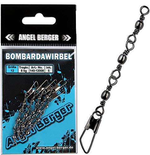 Angel-Berger Dreifach Bombardawirbel Sbirulinowirbel 5 Stück Wirbel (14) von Angel-Berger