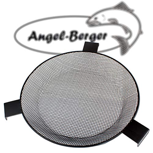 Angel-Berger Futtersieb rund 33cm 4x4 für Futtereimer und Angelfutter von Angel-Berger