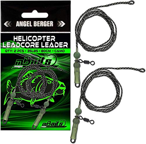Angel-Berger Magic Baits Helicopter Leadcore Leader Karpfenmontage Carptackle von Angel-Berger