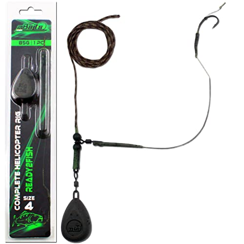 Angel-Berger Magic Baits Ready to Fish Complete Helicopter Rig Montage von Angel-Berger