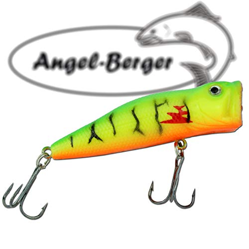 Angel-Berger Popper Oberflächenköder 3D Wobbler von Angel-Berger