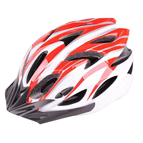 Angyu Fahrradhelm MTB Mountainbike Helm mit Abnehmbarem Atmungsaktiv Visier Abnehmbarer Sonnenschutzkappe Radhelm Rennradhelm (Stil 6,(54-63) cm) von Angyu