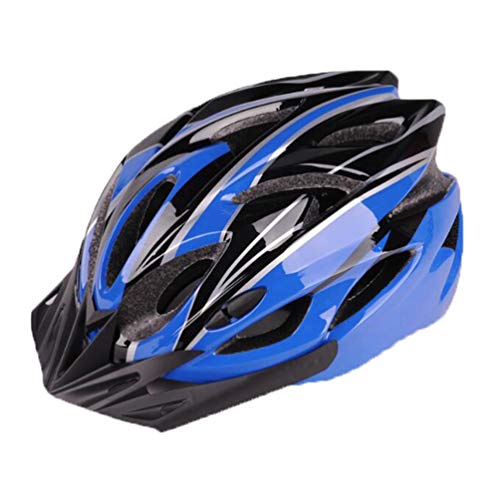 Angyu Fahrradhelm MTB Mountainbike Helm mit Abnehmbarem Atmungsaktiv Visier Abnehmbarer Sonnenschutzkappe Radhelm Rennradhelm (Stil 7,(54-63) cm) von Angyu