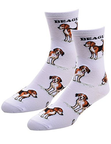 Animal Den For Bare Feet FBF Originals Hunde-Socken für Damen, Größe M von Animal Den