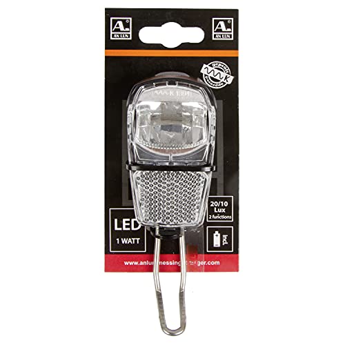 Anlun Unisex-Adult LED-Scheinwerfer, Schwarz, Einheitsgröße von Anlun