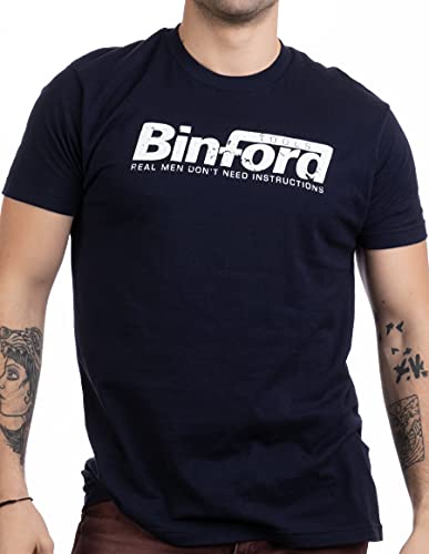 Ann Arbor T-shirt Company Damen Binford Tools T-Shirt/Funny 90S Tv Handyman Tool Tee Shirt Große Navy-Blau von Ann Arbor T-shirt Co.