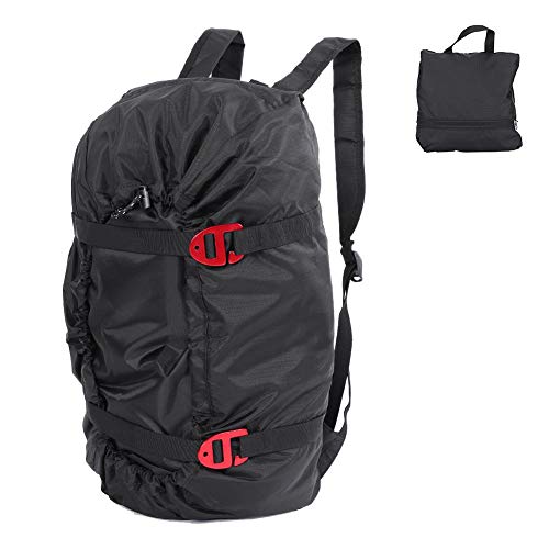 Annadue Outdoor Klettern Seiltasche Seilsack Tasche, Climbing Rope Bag Sporttasche, für Outdoor Camping Camping Wandern. (Black) von Annadue