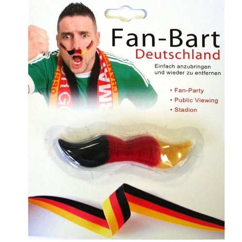 Schnurrbart Deutschland Fanartikel von Annastore