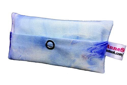 Taschentücher Tasche Marmor blau Design Adventskalender Befüllung Wichtelgeschenk Mitbringsel Give Away Mitarbeiter Weihnachten Abschied Geschenk Marblestone von AnneSvea