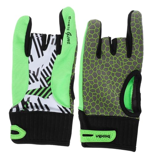 Anneome 1 Paar Atmungsaktive Handschuhe Anti Rutsch Sporthandschuhe Bowlinghandschuhe von Anneome