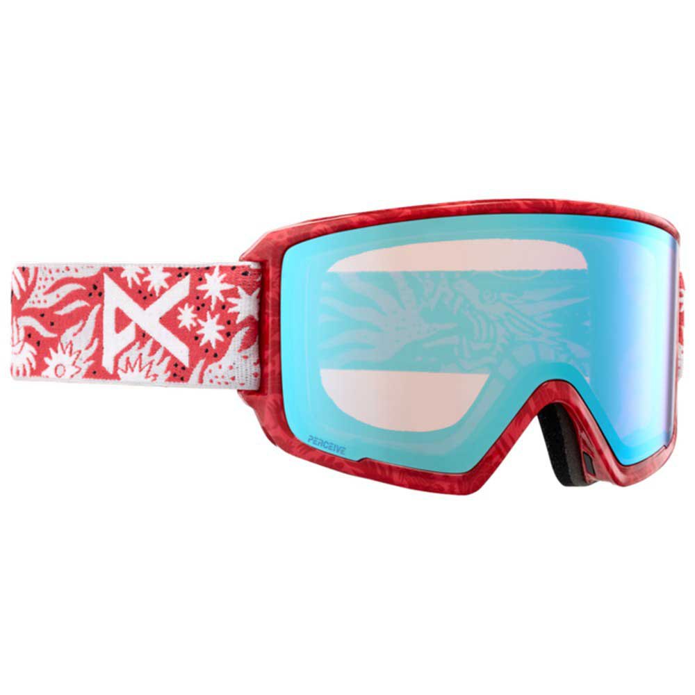 Anon M3 Mfi Ski Goggles Rot Perceive Variable Blue/CAT2 - Perceive Cloudy Pink/CAT1 von Anon