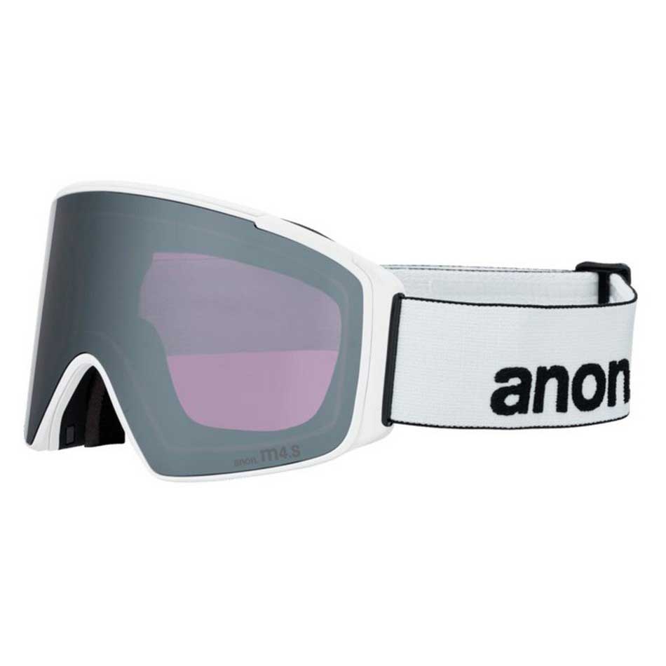 Anon M4s Cylindrical+mfi Face Mask Ski Goggles Weiß Perceive Sunny Onyx/CAT4 von Anon
