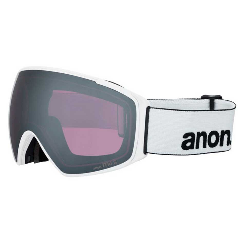 Anon M4s Toric+mfi Face Mask Ski Goggles Weiß Perceive Sunny Onyx/CAT4 von Anon