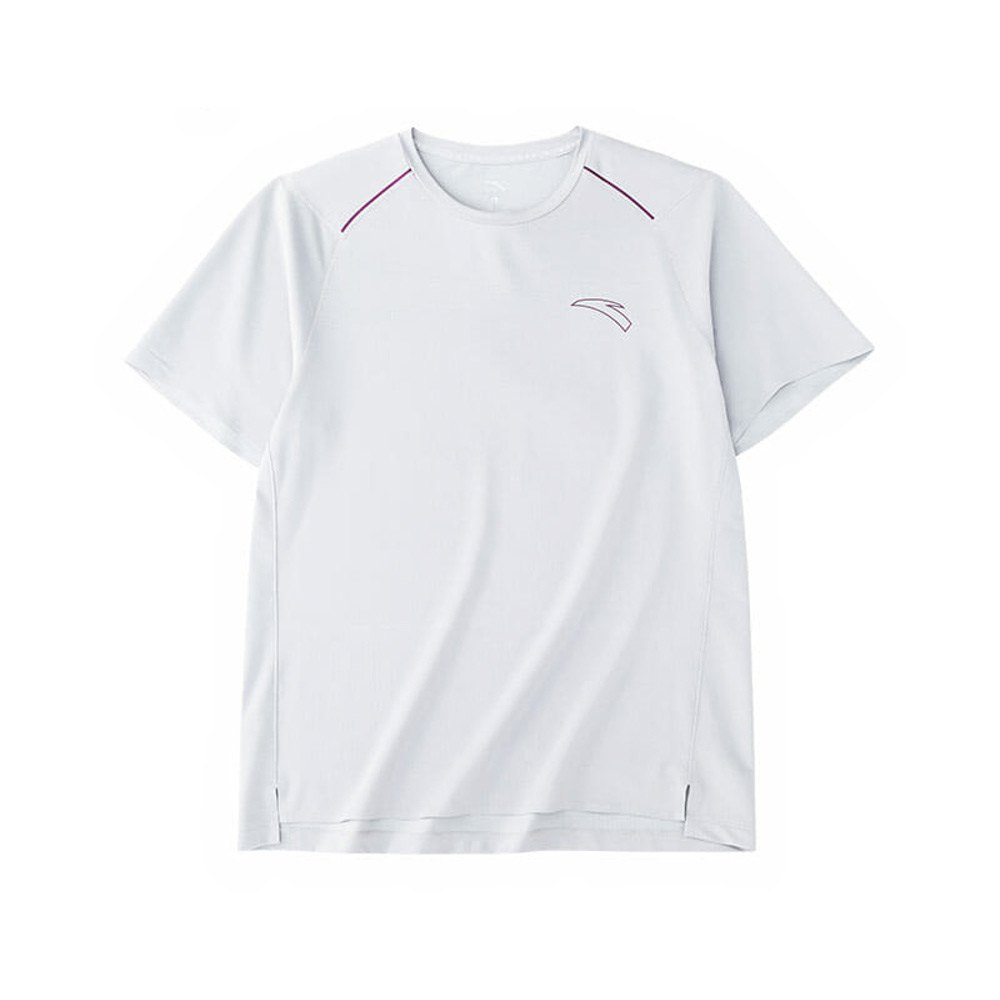 Anta Running Short Sleeve T-shirt Grau L Mann von Anta