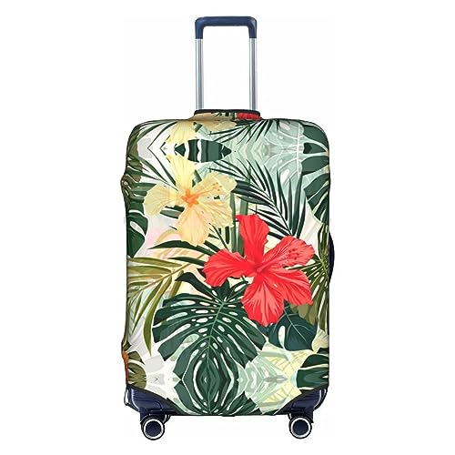 Anticsao Sommer-Kofferhülle, Hawaii-Reise, staubdicht, Gepäckschutz, Gepäckkoffer, Zubehör, Urlaub, weiß, L von Anticsao