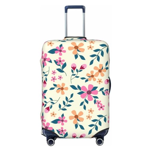 Kofferüberzug mit Kolibri und tropischen Motiven, waschbare Kofferbezüge, modische Gepäckabdeckung, kratzfester Kofferschutz, niedliche Blume, groß, 1 Stück Kofferüberzug mit Kolibri und tropischen Motiven, waschbare Kofferbezüge, modische Gepäckabdeckung, kratzfester Kofferschutz, niedliche Blume, groß, 1 Stück von Anticsao