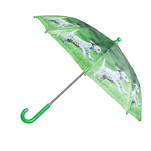 Antikas - Kinderregenschirm, Schirm für Kinder mit Hundemotiv, Regenschirm mit Welpe von Antikas