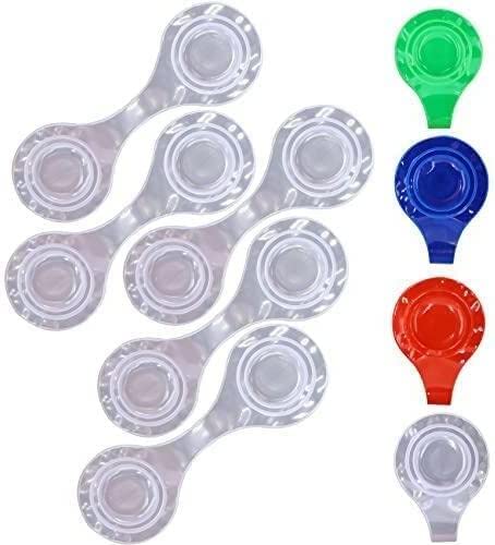 Aohcae 5 PCS Reflektor Clips, Magnetische Reflektoren für Kinder, Kleidung, Hundegeschirr, Jacke, Rucksack oder Schulranzen, Joggen, Fahrrad usw von Aohcae