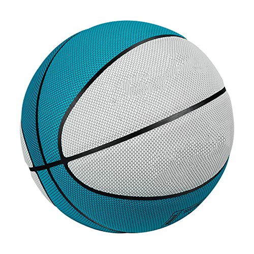 Sporting Goods Basketballball für Erwachsene, professioneller Outdoor-Indoor-Basketball, offizielle Größe 7, hergestellt für Indoor- und Outdoor-Basketballspiel (Green-A) von Aoun