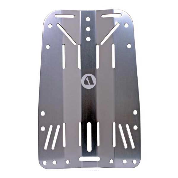 Apeks Back Plate Aluminium Grau von Apeks